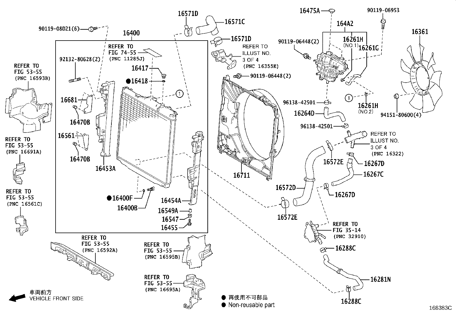 16400-70770 RADIATOR ASSY product image