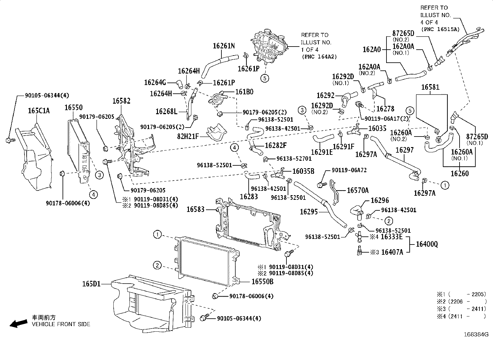16400-70770 RADIATOR ASSY product image