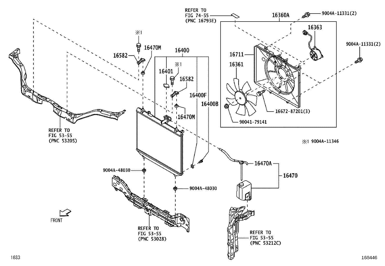 16321-BZ090 INLET, WATER product image