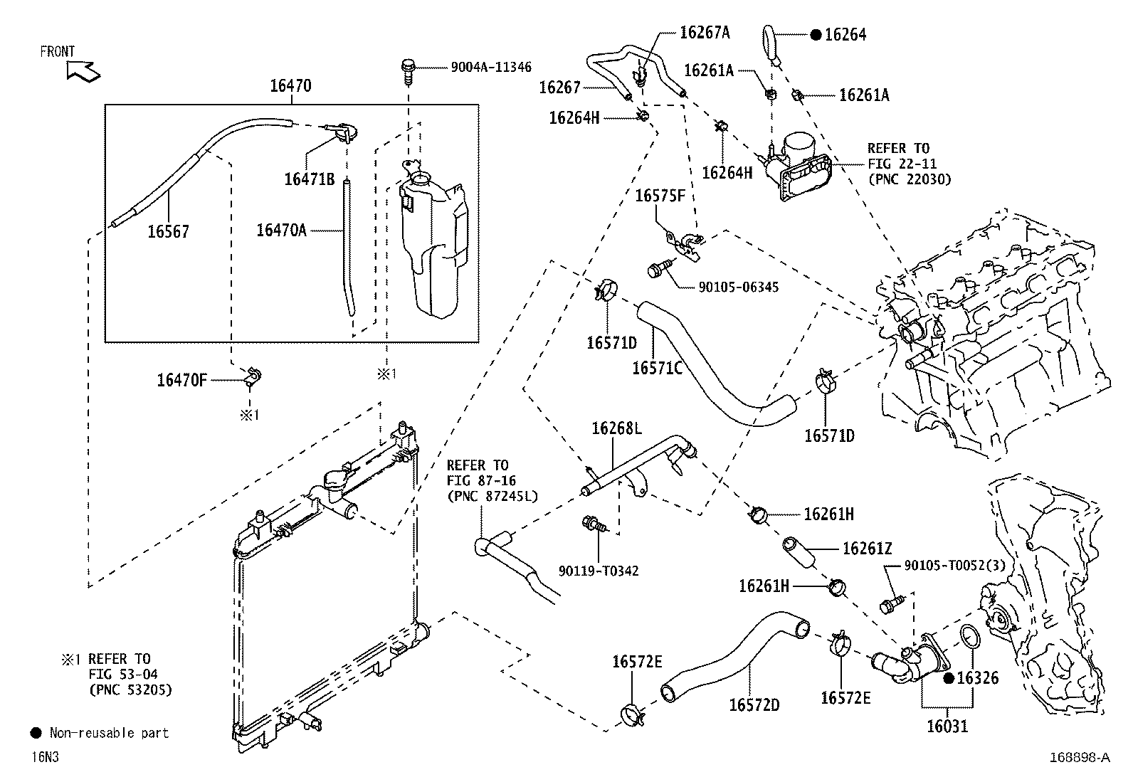 16711-BZ340 SHROUD, FAN product image