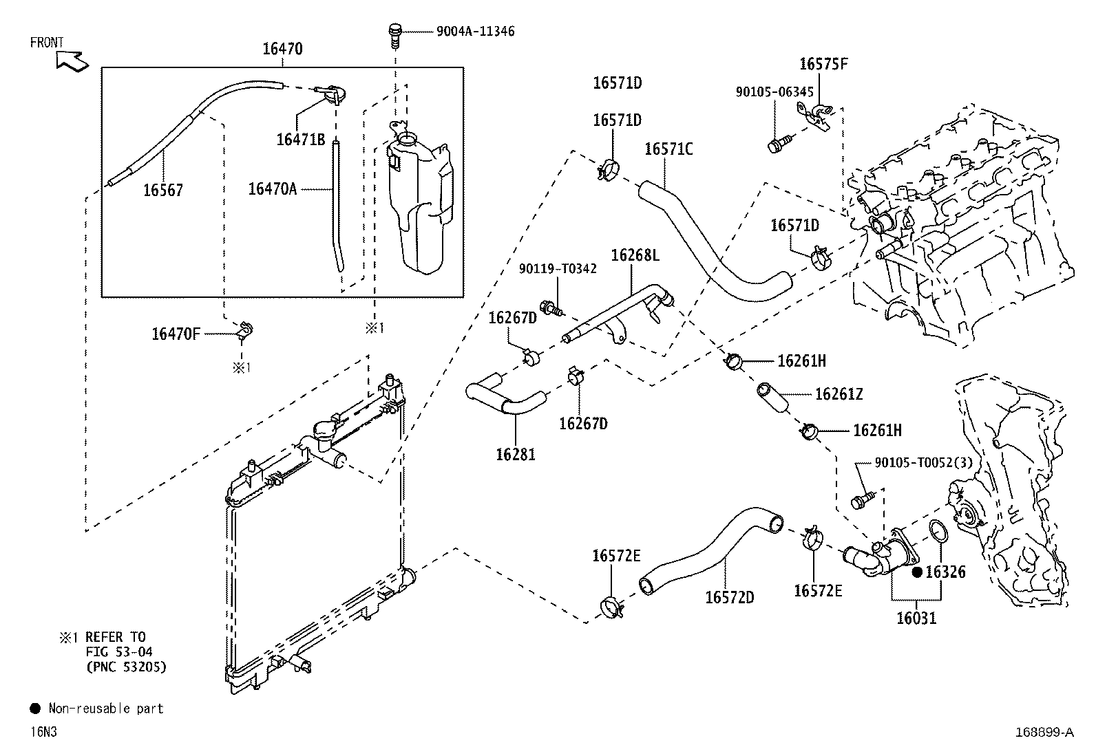 16711-BZ340 SHROUD, FAN product image