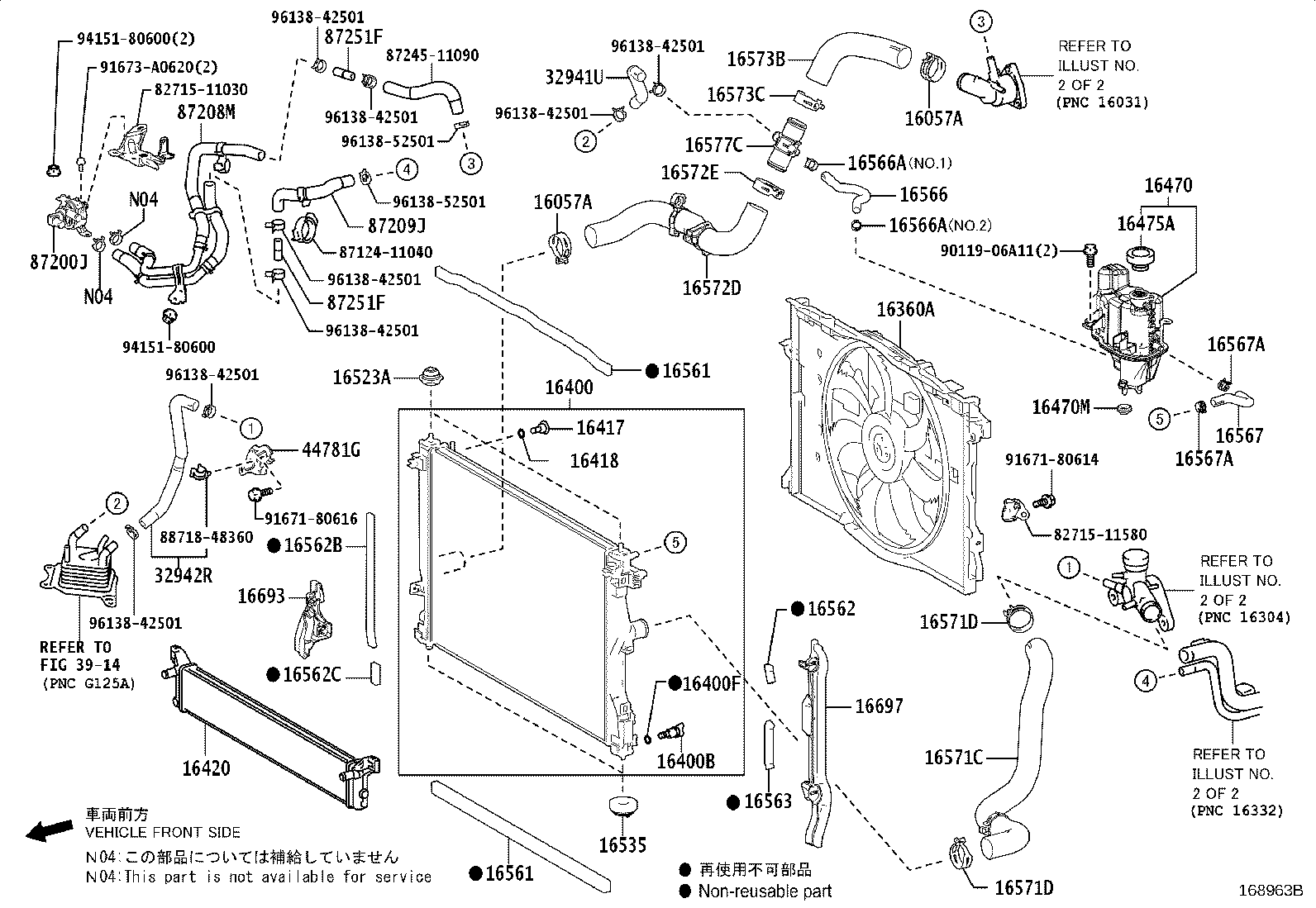 16058-31060 HOSE SUB-ASSY, RADIATOR product image