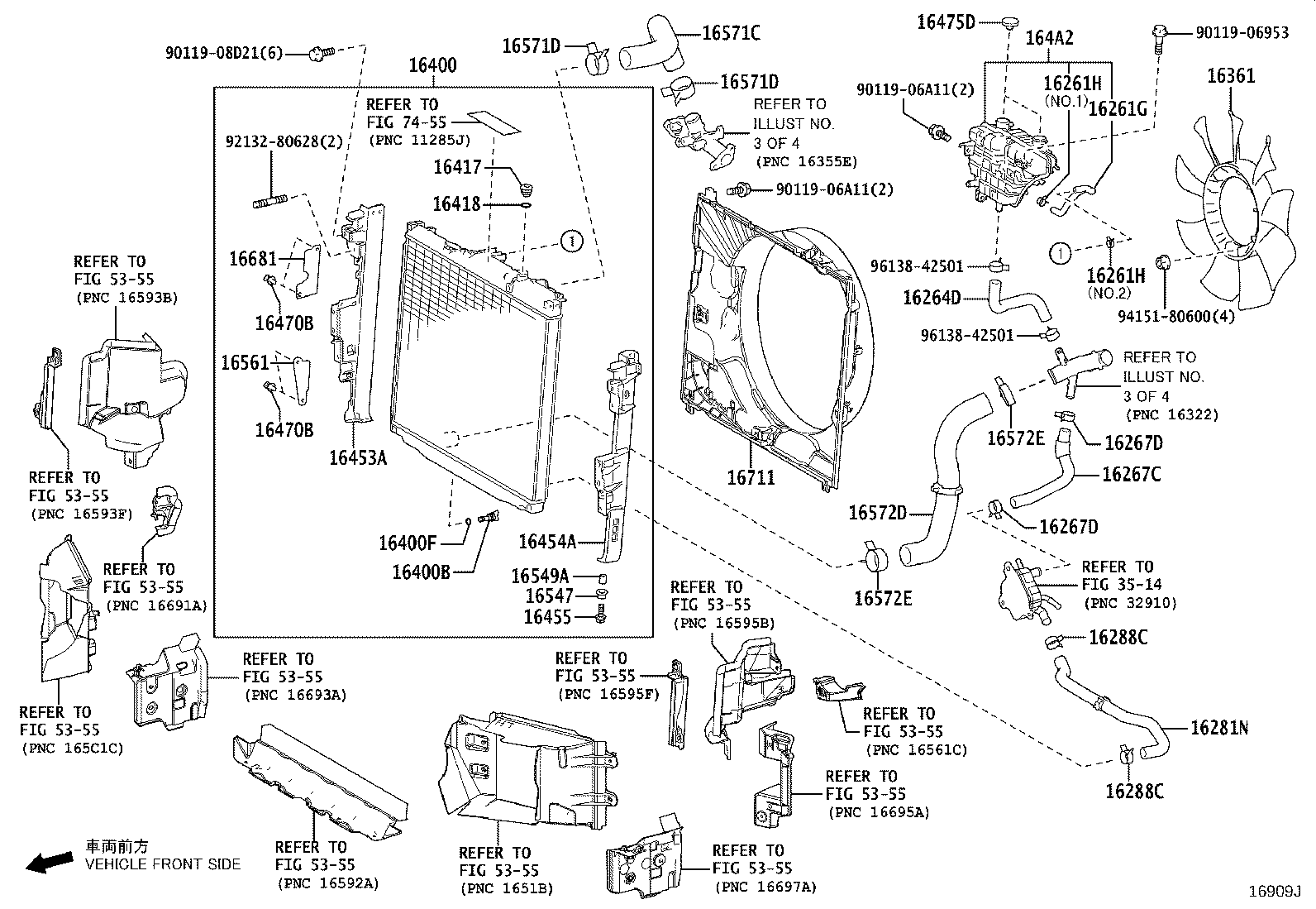 16031-70010 Water Inlet with Thermostat product image