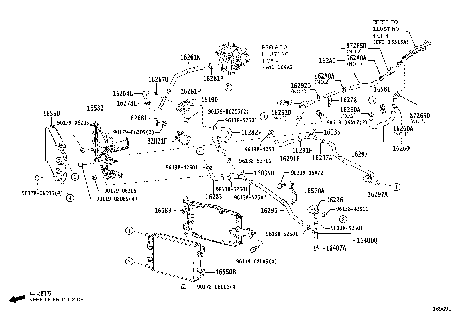 16031-70010 Water Inlet with Thermostat product image