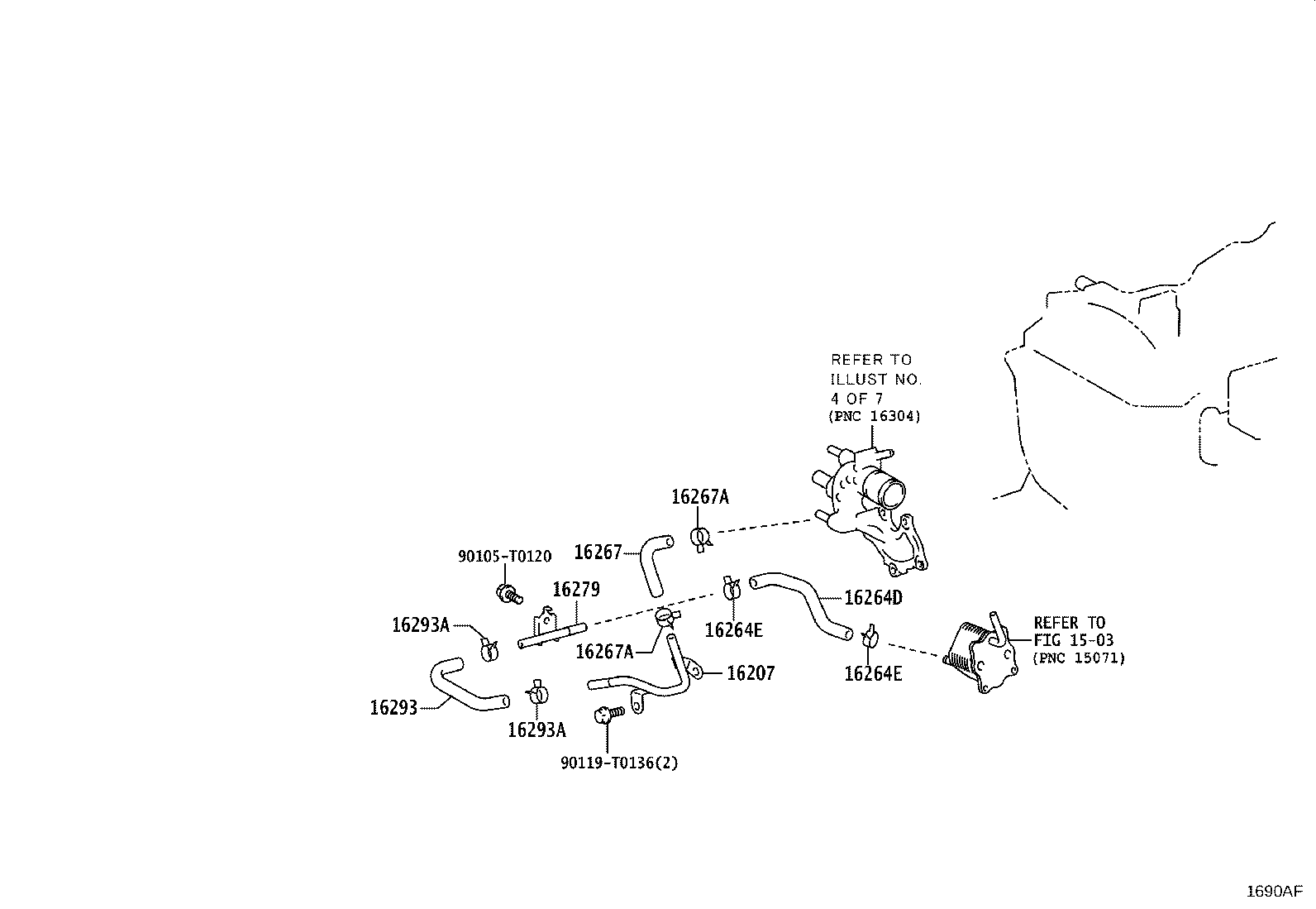 16405-0C150 CAP SUB-ASSY, RESERVE TANK product image