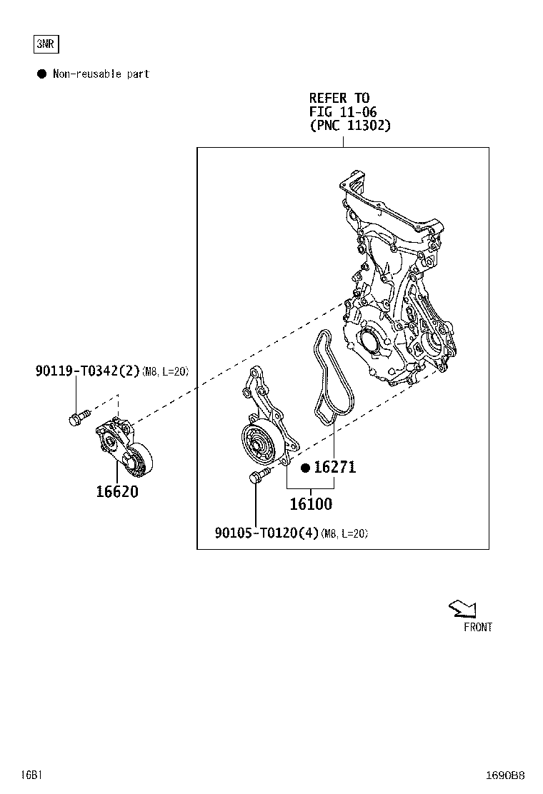 16100-B9026 PUMP ASSY, ENGINE WATER product image
