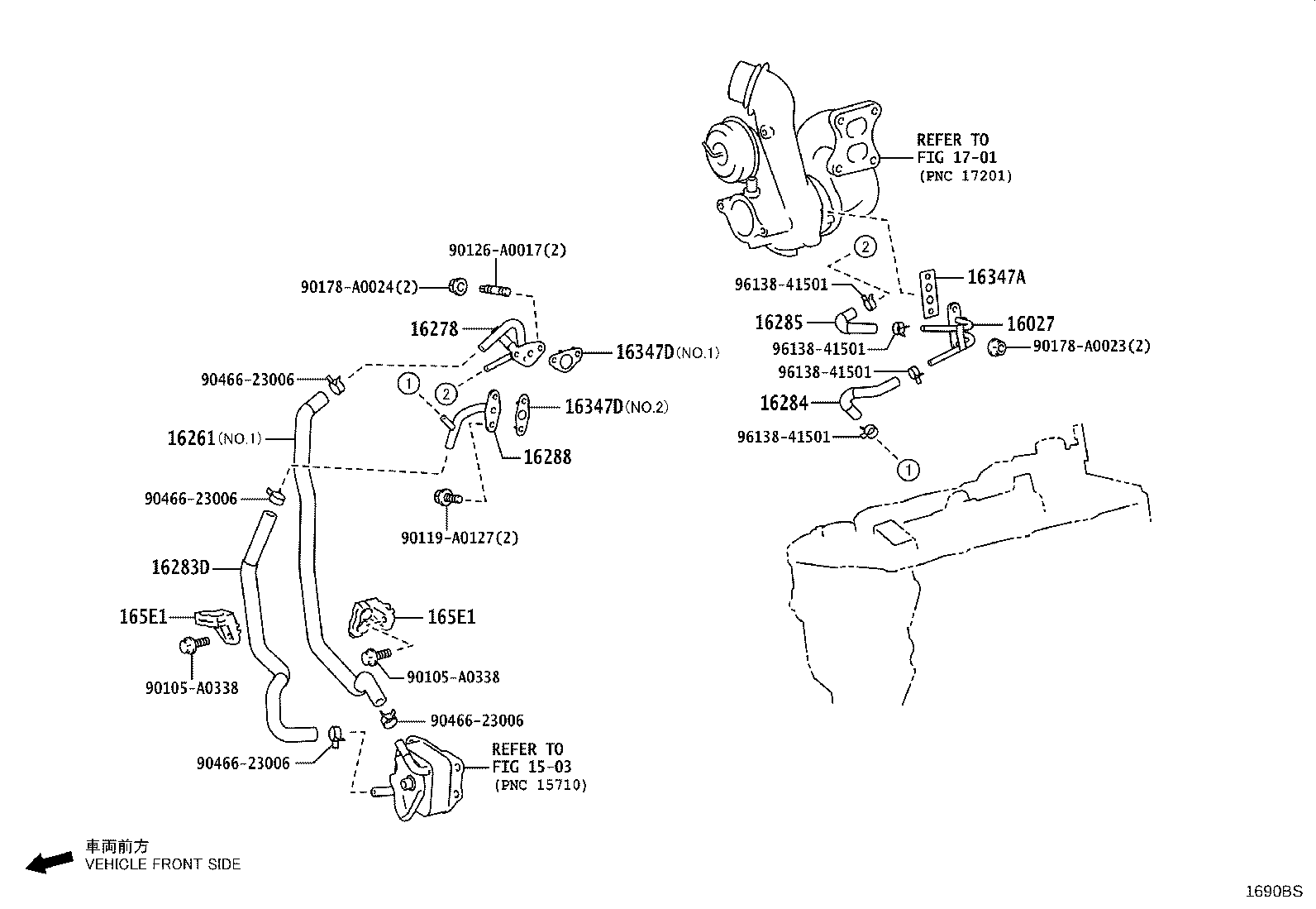 16323-25070 HOUSING, WATER INLET product image