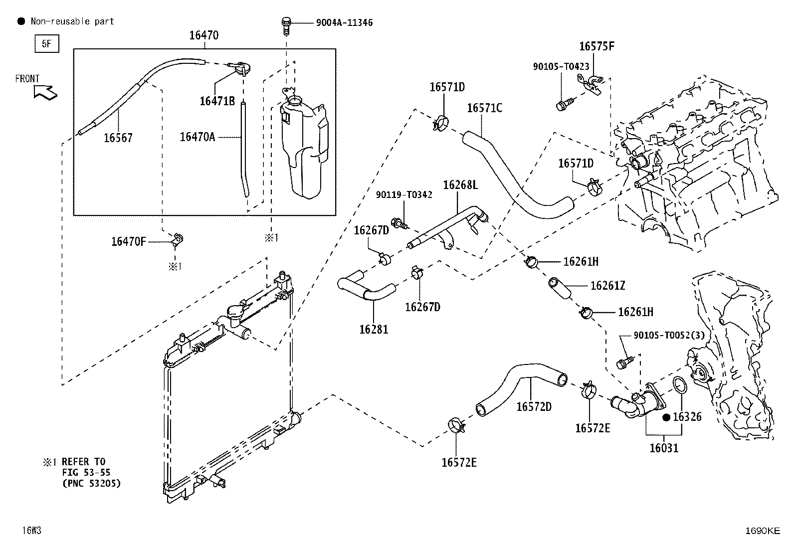 16360-BZ400 FAN ASSY, W/MOTOR product image