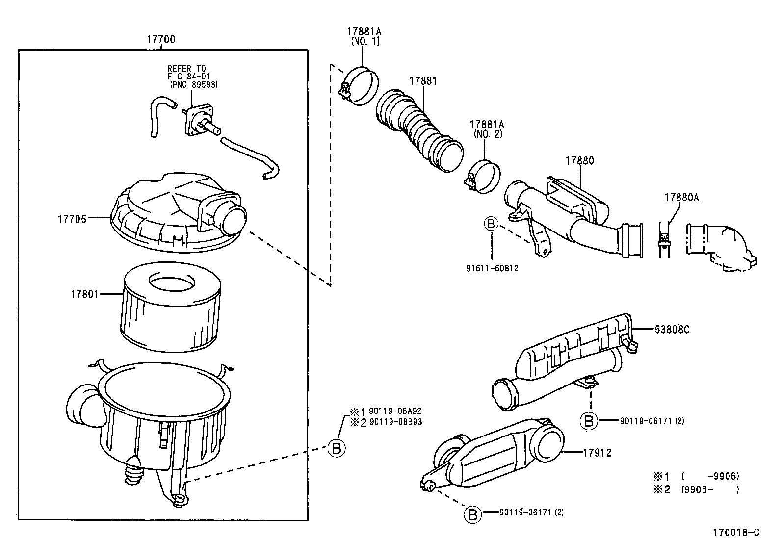 17705-62060 CAP SUB-ASSY, AIR CLEANER product image