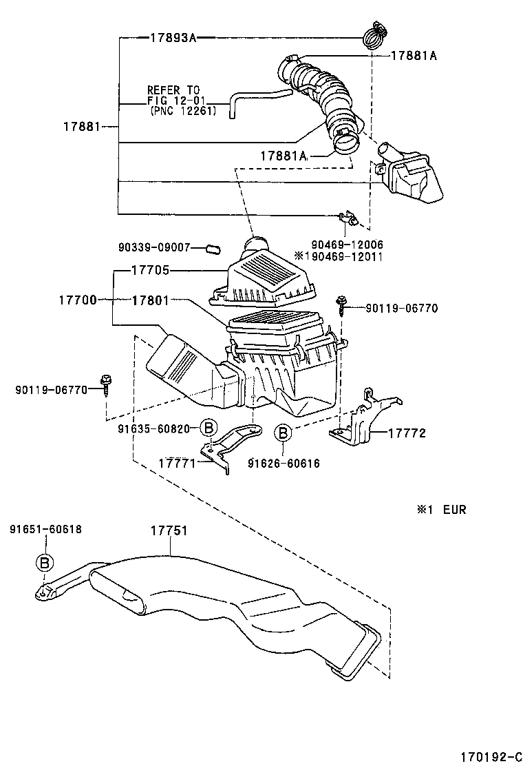 96111-10380 CLAMP, HOSE product image