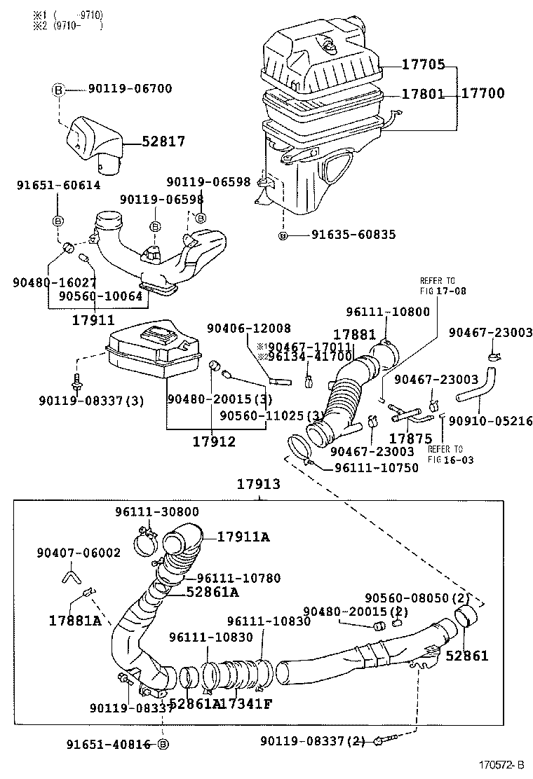 17344-64012 HOSE, AIR, NO.4 product image