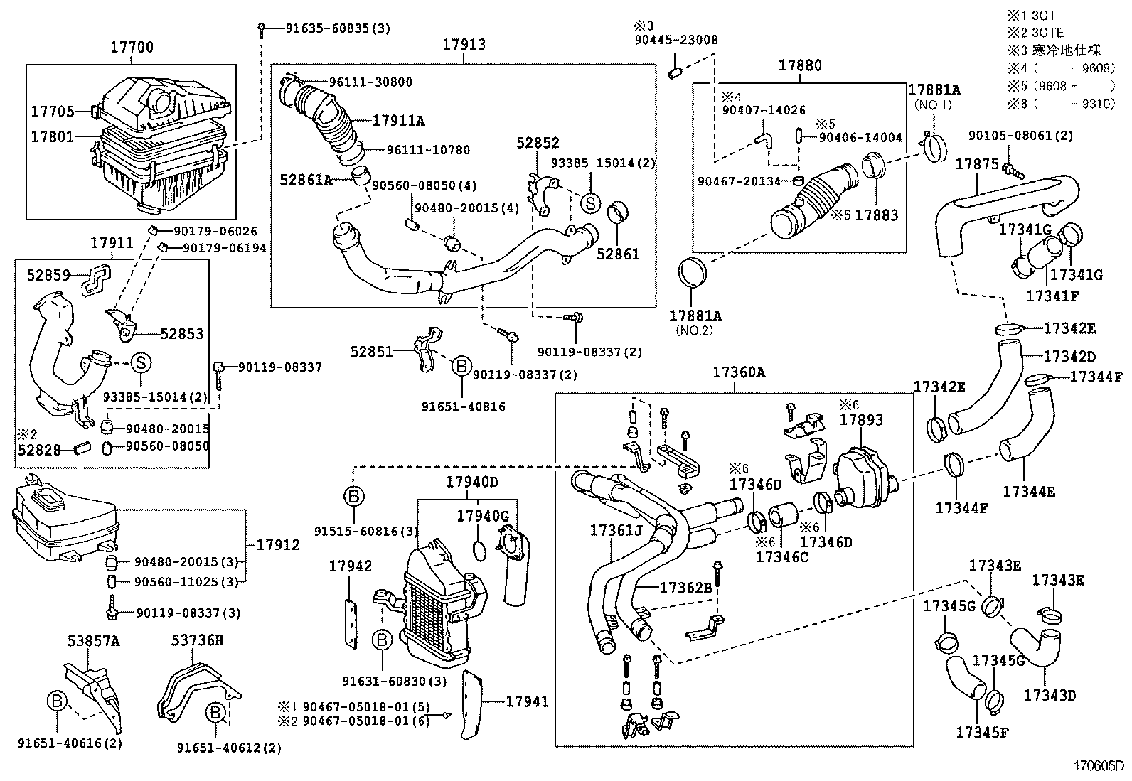 17344-64012 HOSE, AIR, NO.4 product image