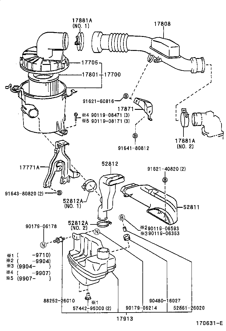 17700-67102 CLEANER ASSY, AIR product image