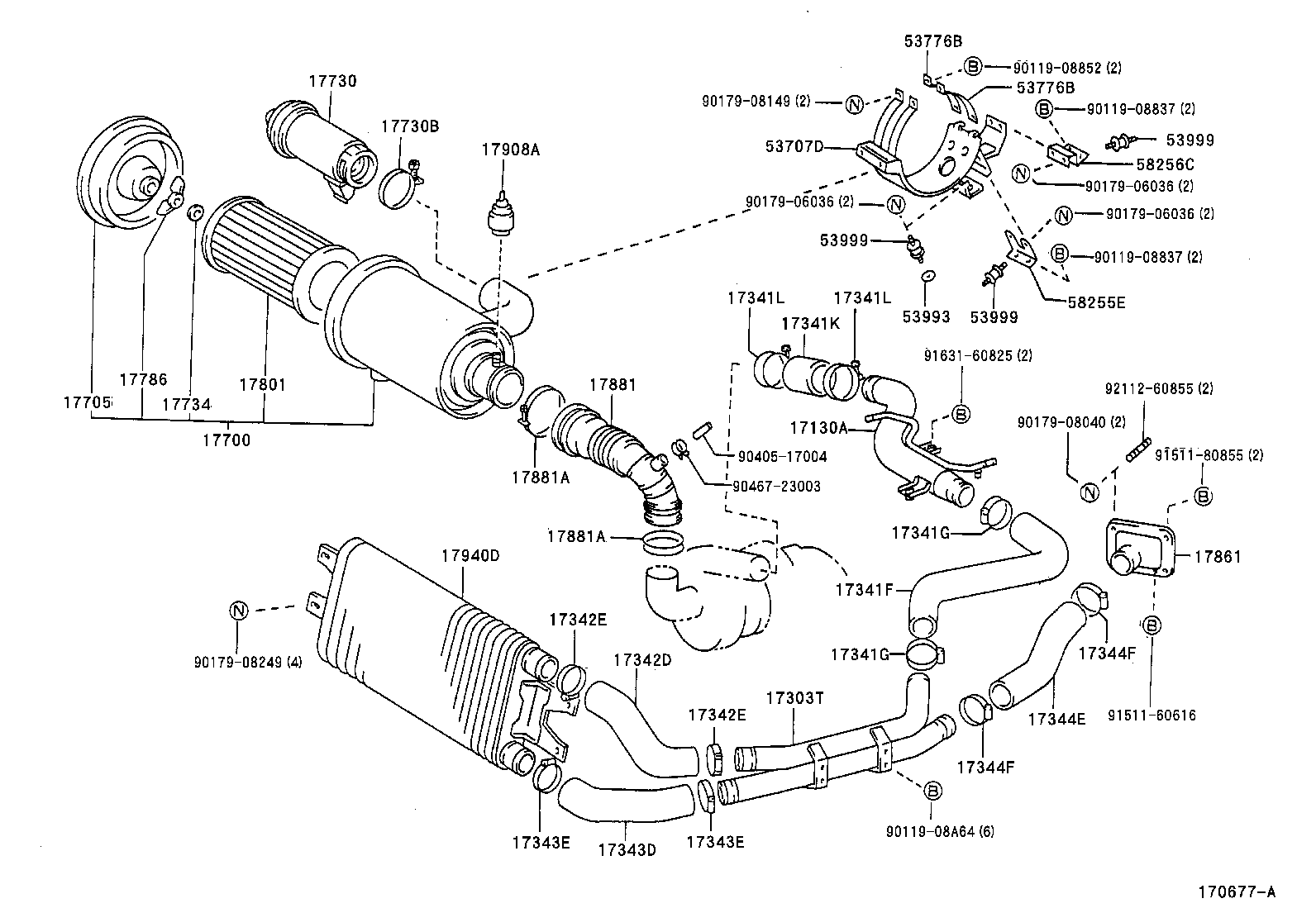 17700-58700 CLEANER ASSY, AIR product image