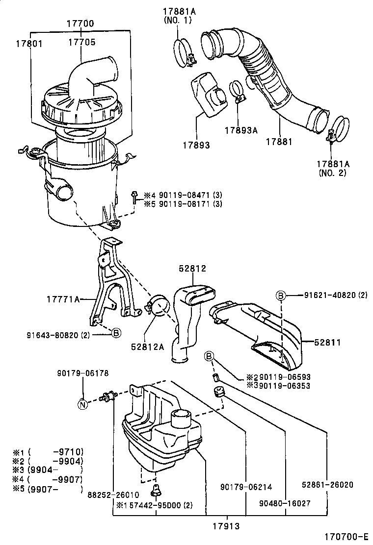 17700-67102 CLEANER ASSY, AIR product image