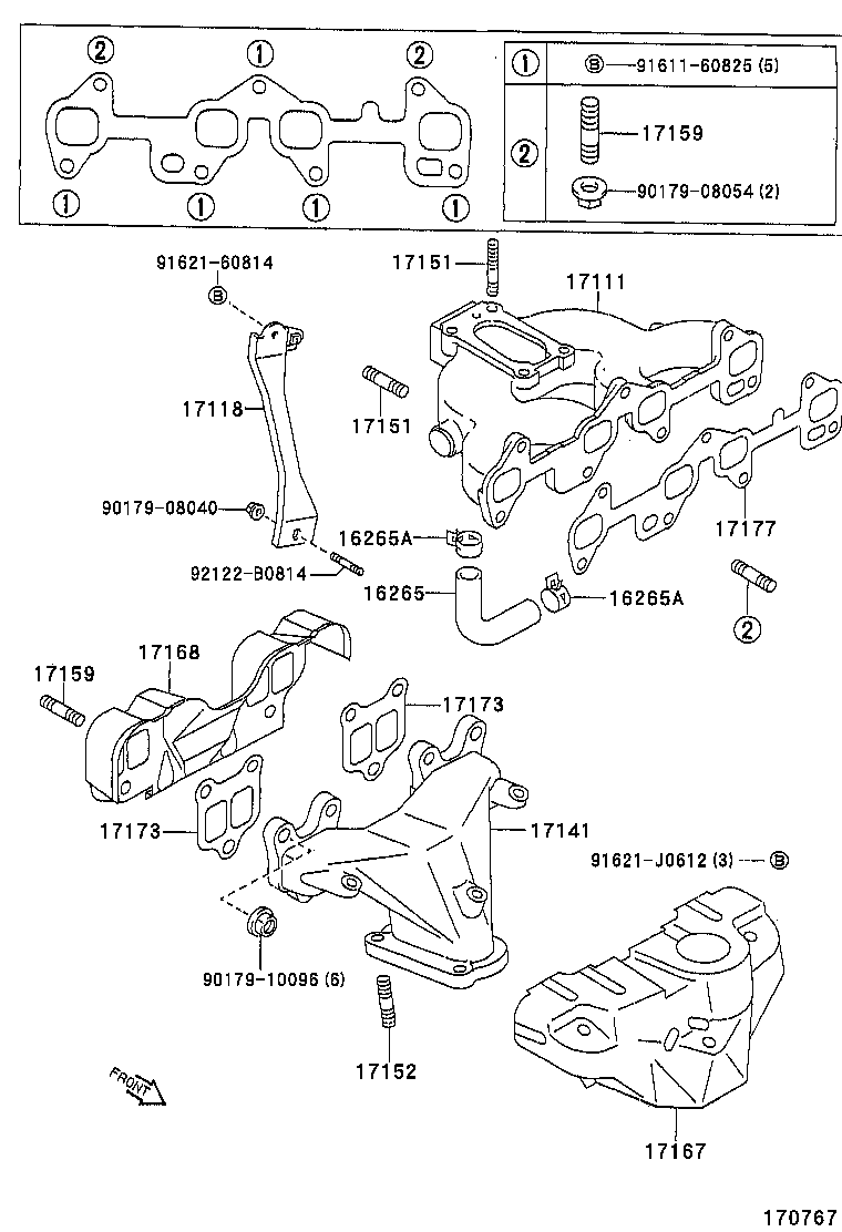 15474-27010 PIPE, TURBO OIL OUTLET product image