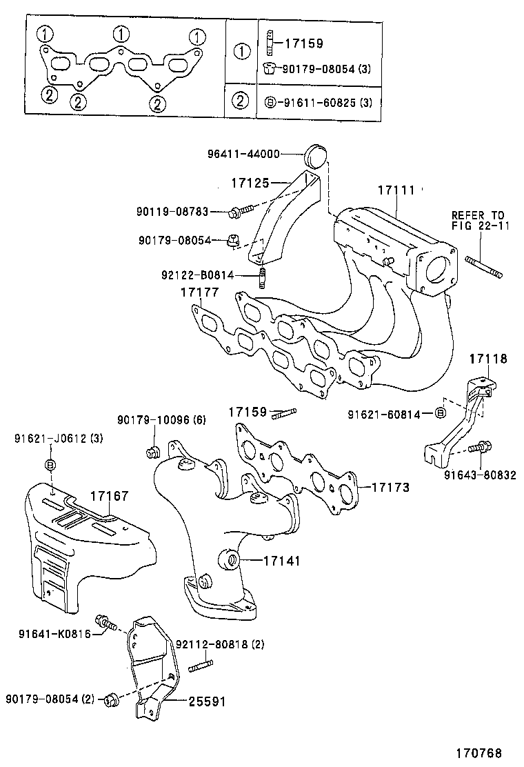 17101-15070 MANIFOLD, INTAKE product image