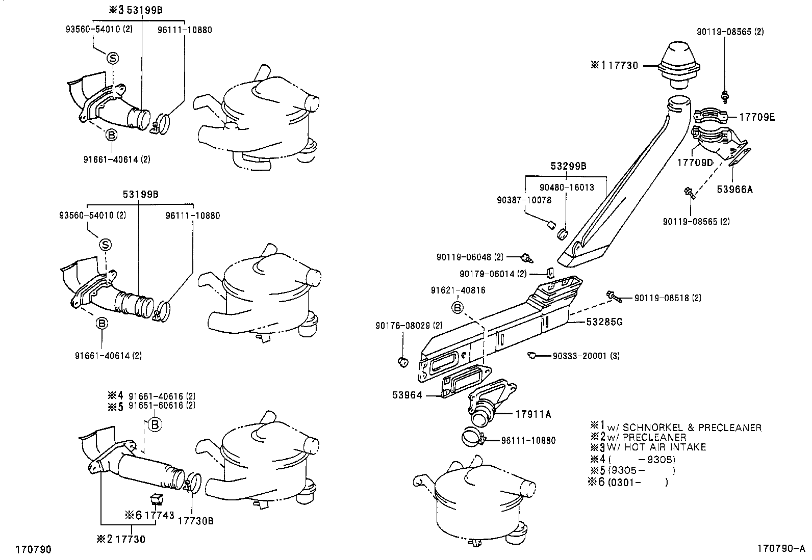 17705-66090 CAP SUB-ASSY, AIR CLEANER product image