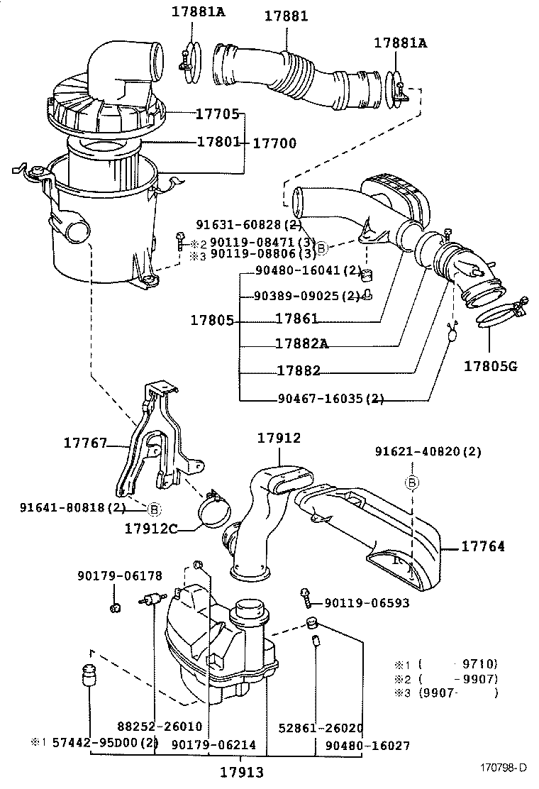 17700-54831 CLEANER ASSY, AIR product image