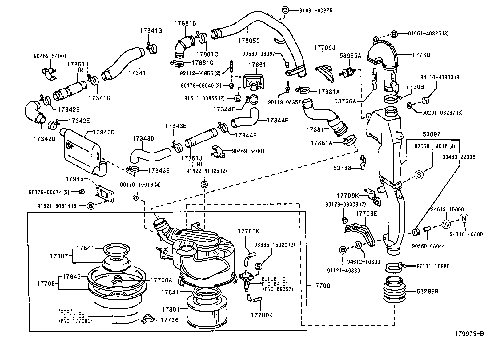 17700-58482 CLEANER ASSY, AIR product image