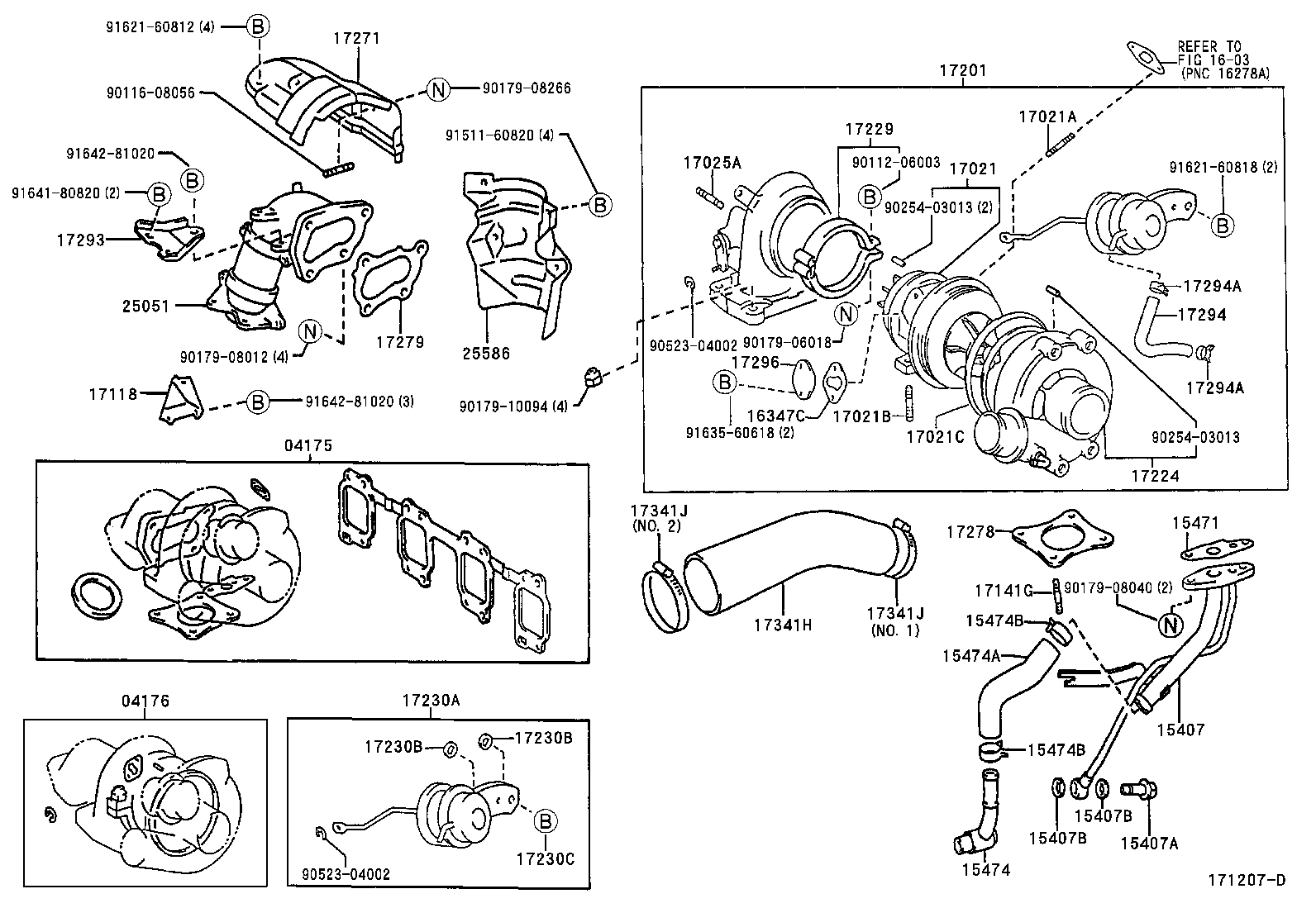 90126-08025 BOLT, STUD(FOR MANIFOLD TO CYLINDER HEAD) product image