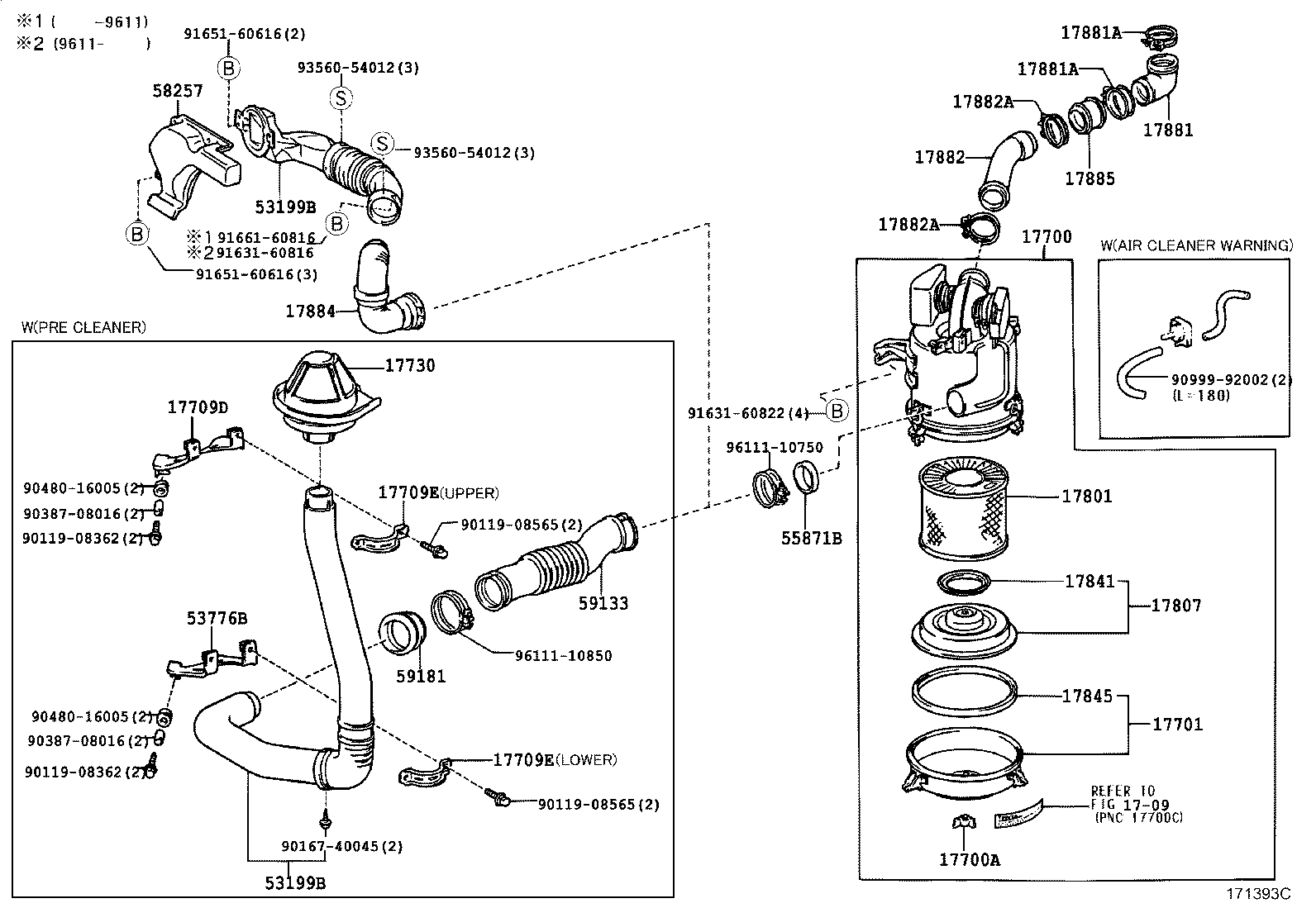 17030-78481 HOSE, AIR, NO.2 product image