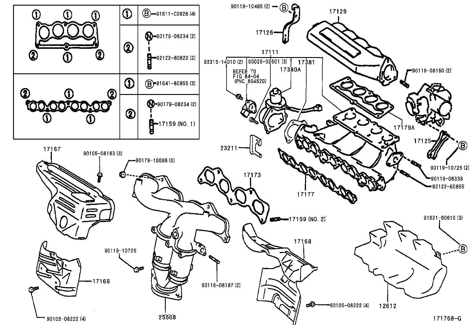 90126-08025 BOLT, STUD(FOR MANIFOLD TO CYLINDER HEAD) product image