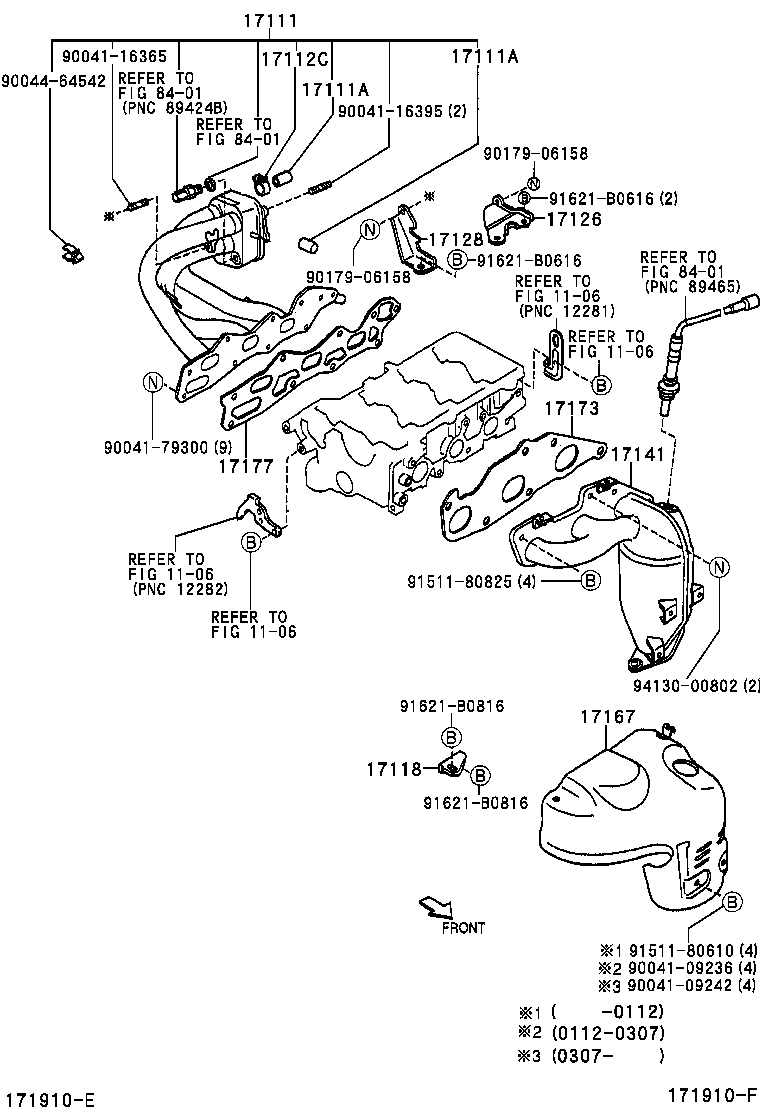 17118-97201 STAY, MANIFOLD product image