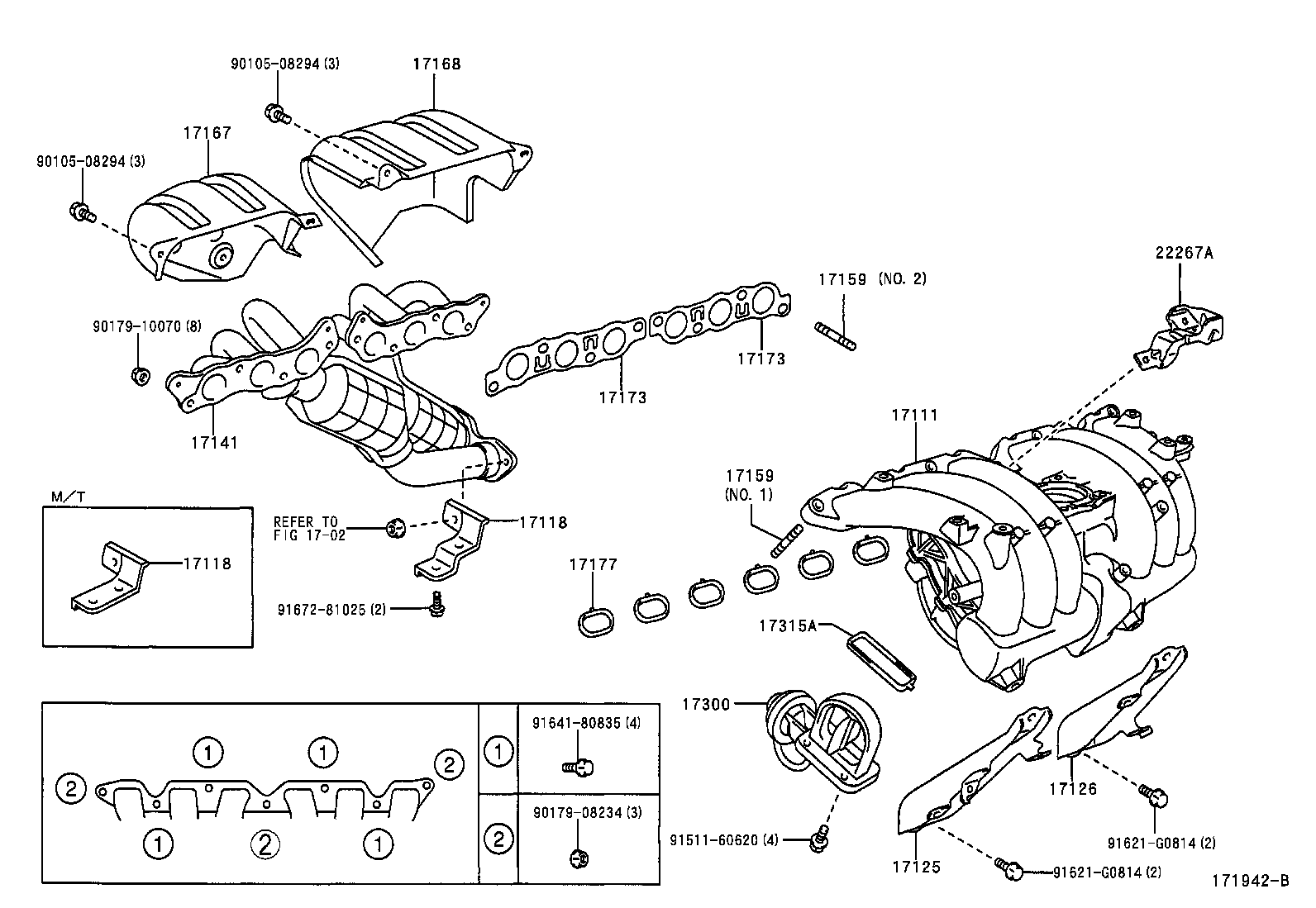 90126-10014 BOLT, STUD(FOR MANIFOLD TO CYLINDER HEAD) product image
