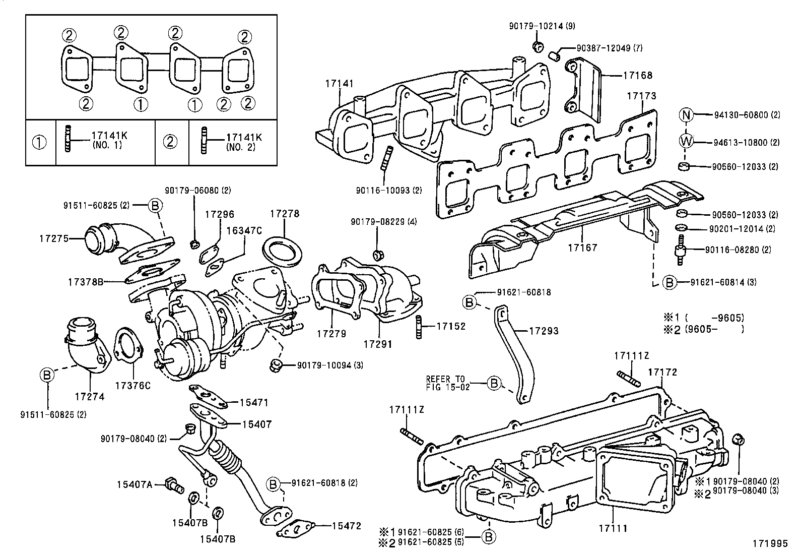 90031-16060 BOLT, STUD(FOR MANIFOLD TO CYLINDER HEAD) product image