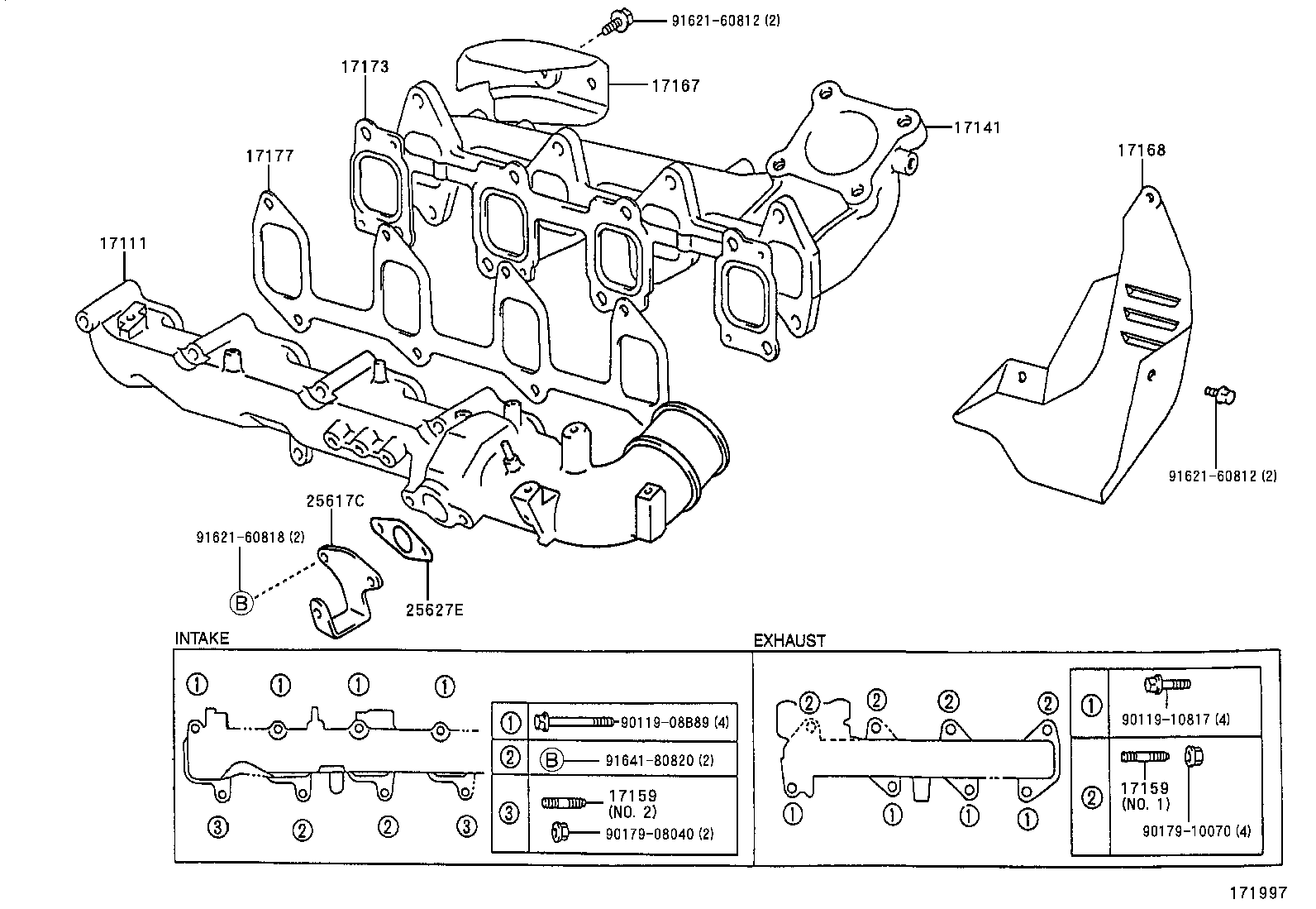 17101-02110 MANIFOLD, INTAKE product image