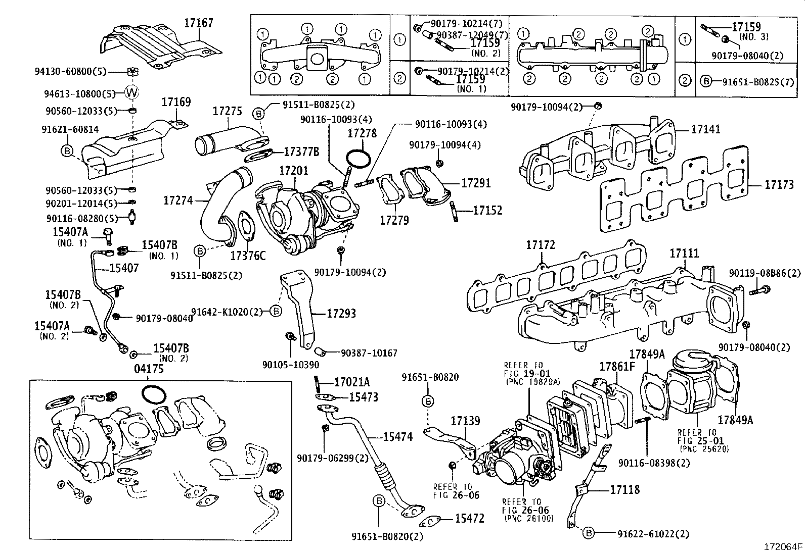 15407-78080 PIPE, TURBO OIL OUTLET product image
