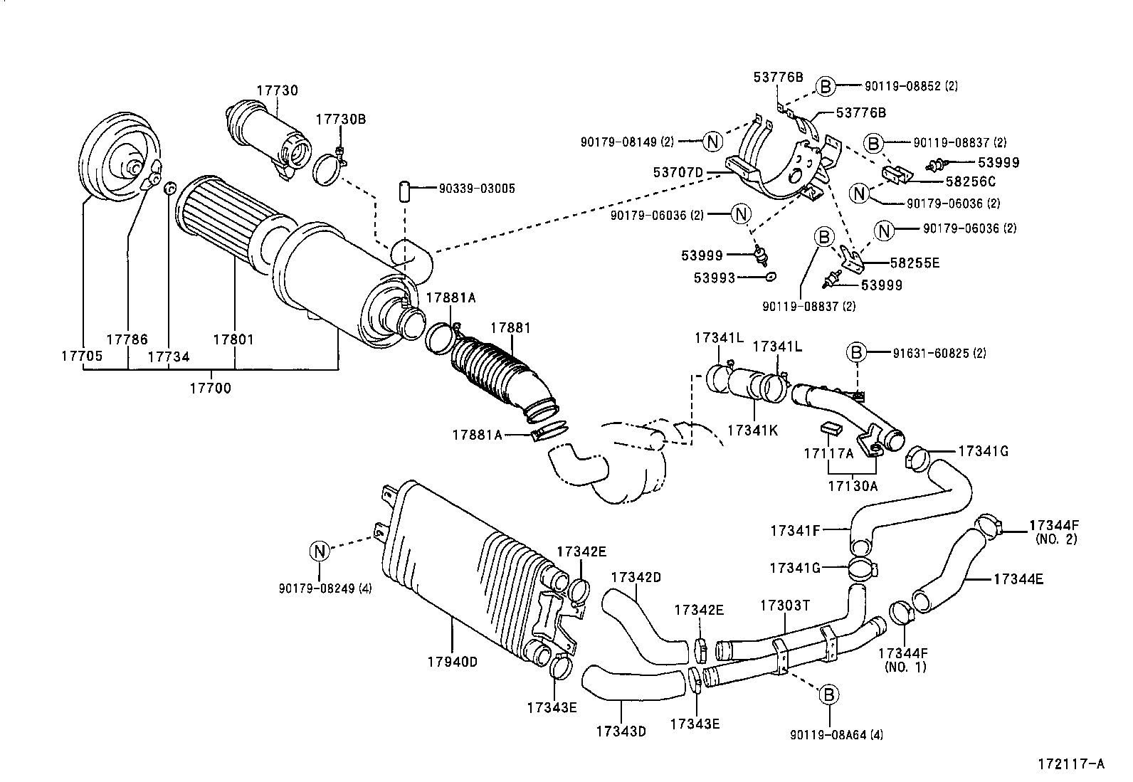 17700-58700 CLEANER ASSY, AIR product image