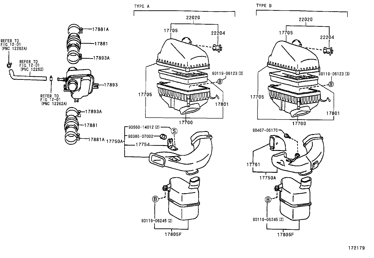 17700-20060 CLEANER ASSY, AIR product image