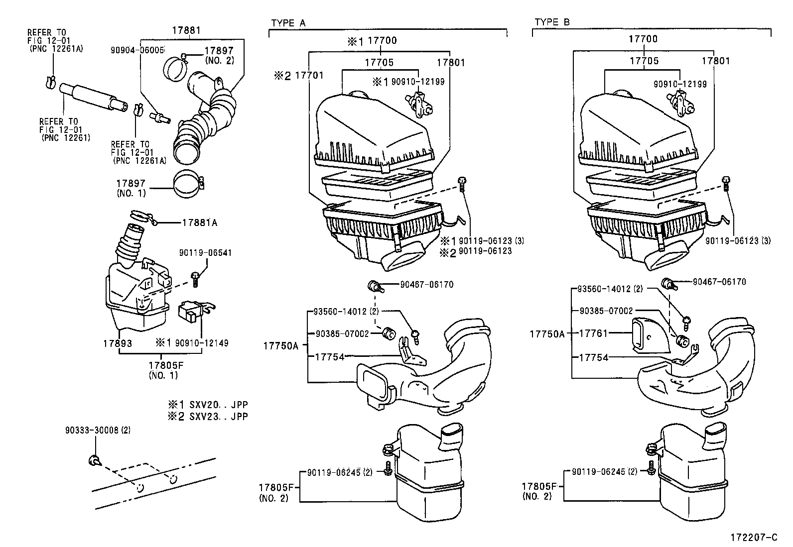 17701-0A010 CASE SUB-ASSY, AIR CLEANER product image
