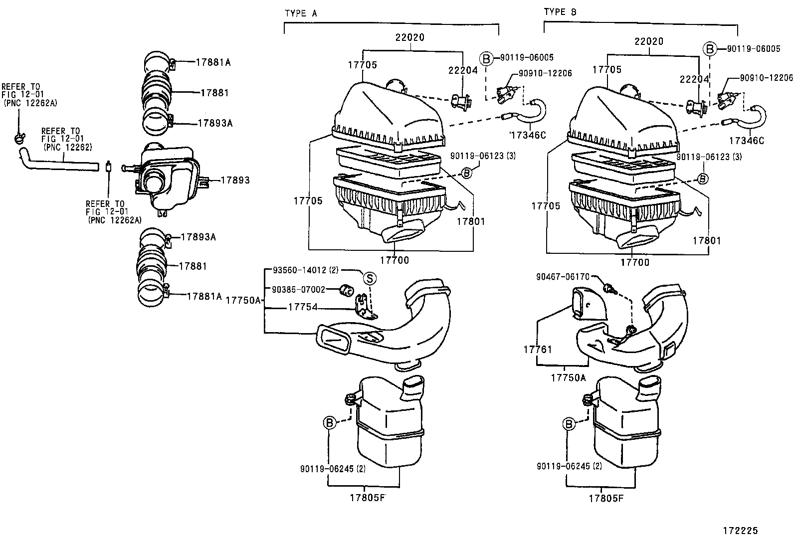 17701-0A010 CASE SUB-ASSY, AIR CLEANER product image