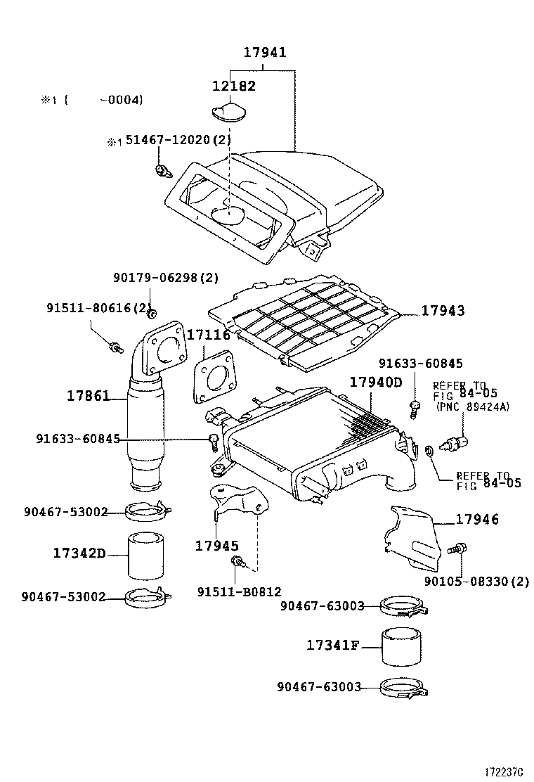 17705-62070 CAP SUB-ASSY, AIR CLEANER product image