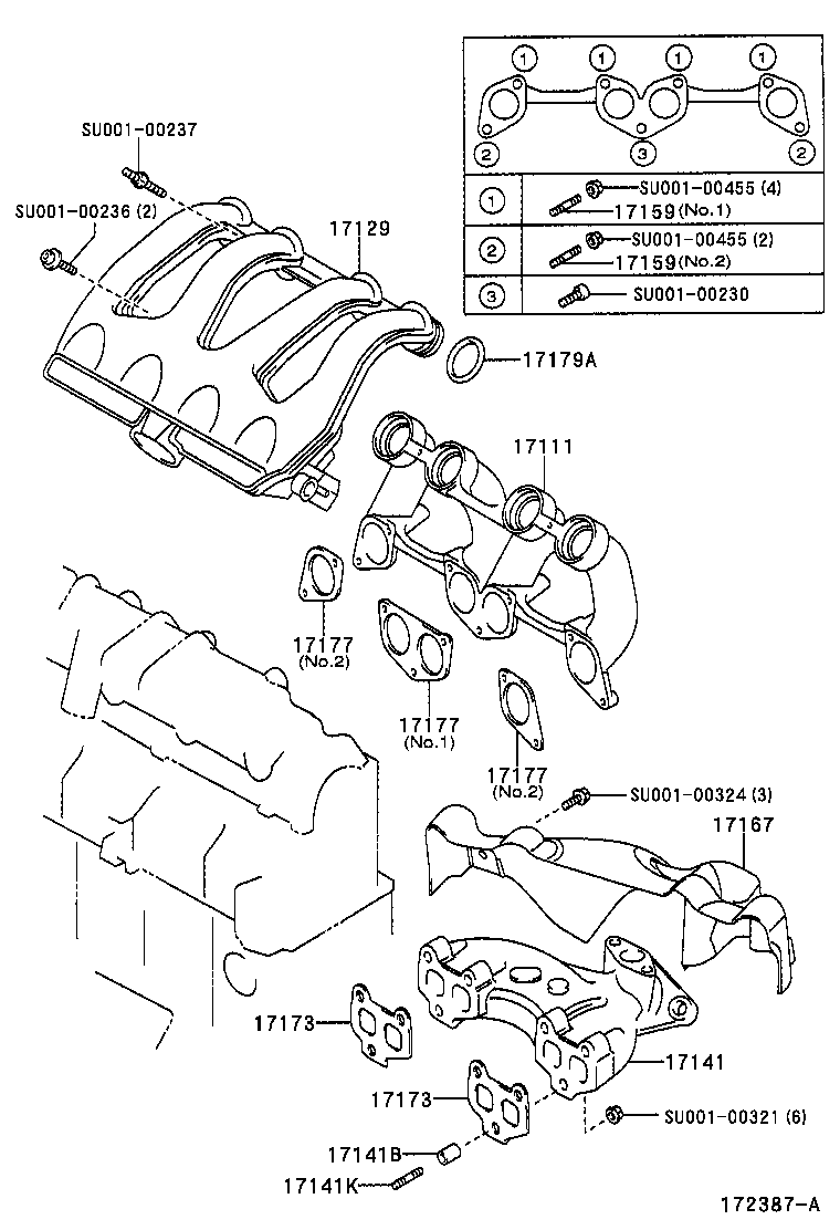15474-27010 PIPE, TURBO OIL OUTLET product image