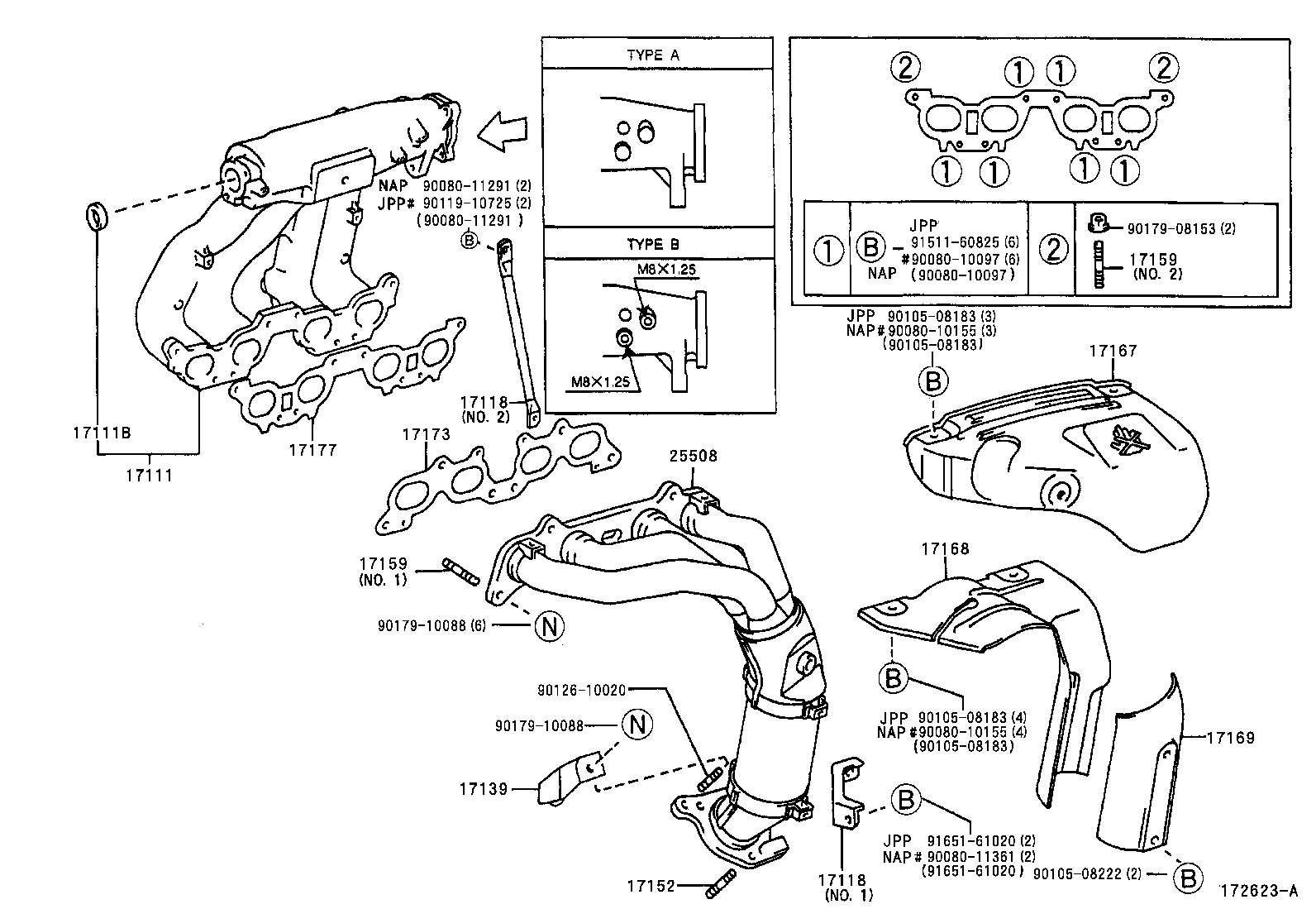 17101-03050 MANIFOLD, INTAKE product image