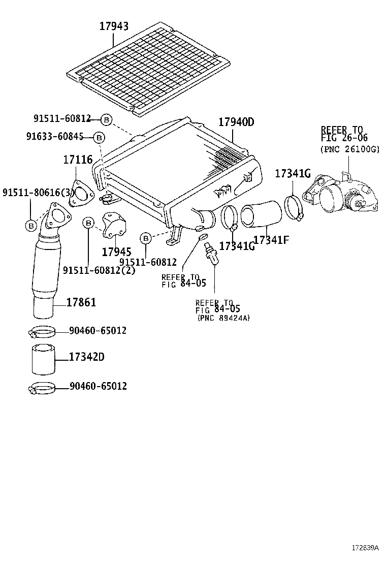 17705-62080 CAP SUB-ASSY, AIR CLEANER product image