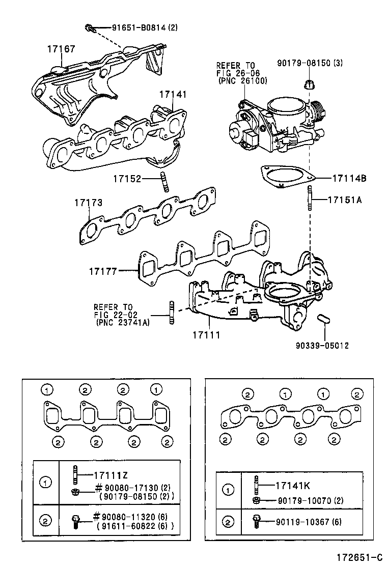 17111-05030 MANIFOLD, INTAKE product image