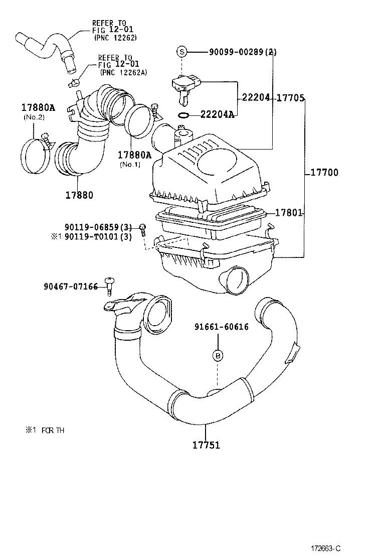 17705-0D080 CAP SUB-ASSY, AIR CLEANER product image