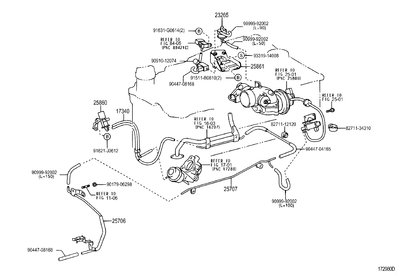 23841-75010 CLAMP, FUEL HOSE product image
