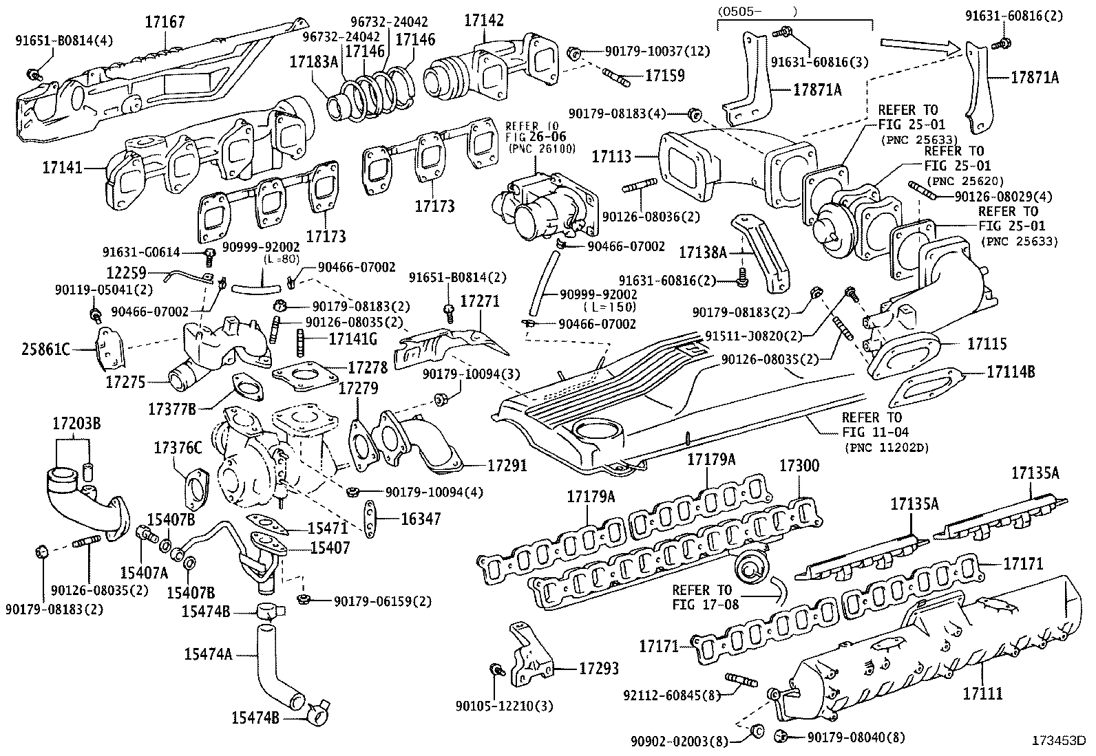 17102-50041 MANIFOLD SUB-ASSY, INTAKE, UPPER product image