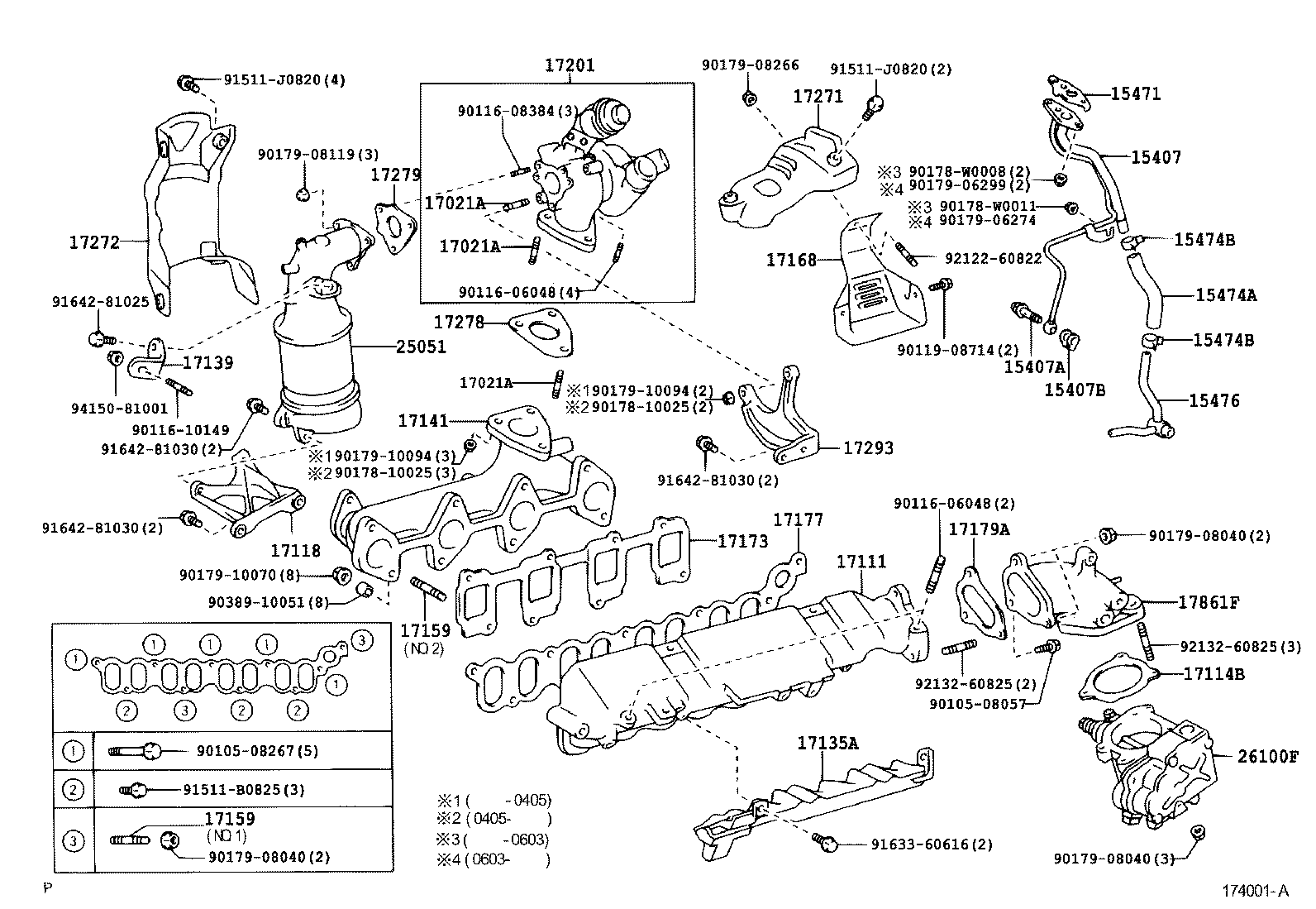 90116-10169 BOLT, STUD(FOR MANIFOLD TO CYLINDER HEAD) product image