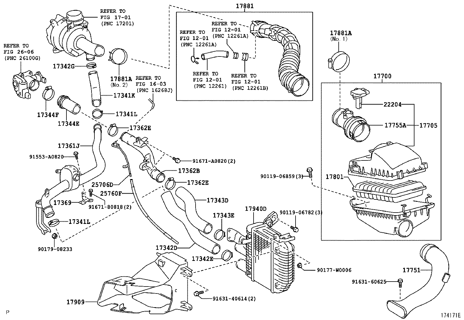 96111-10850 CLAMP(FOR AIR CLEANER HOSE, NO.1) product image