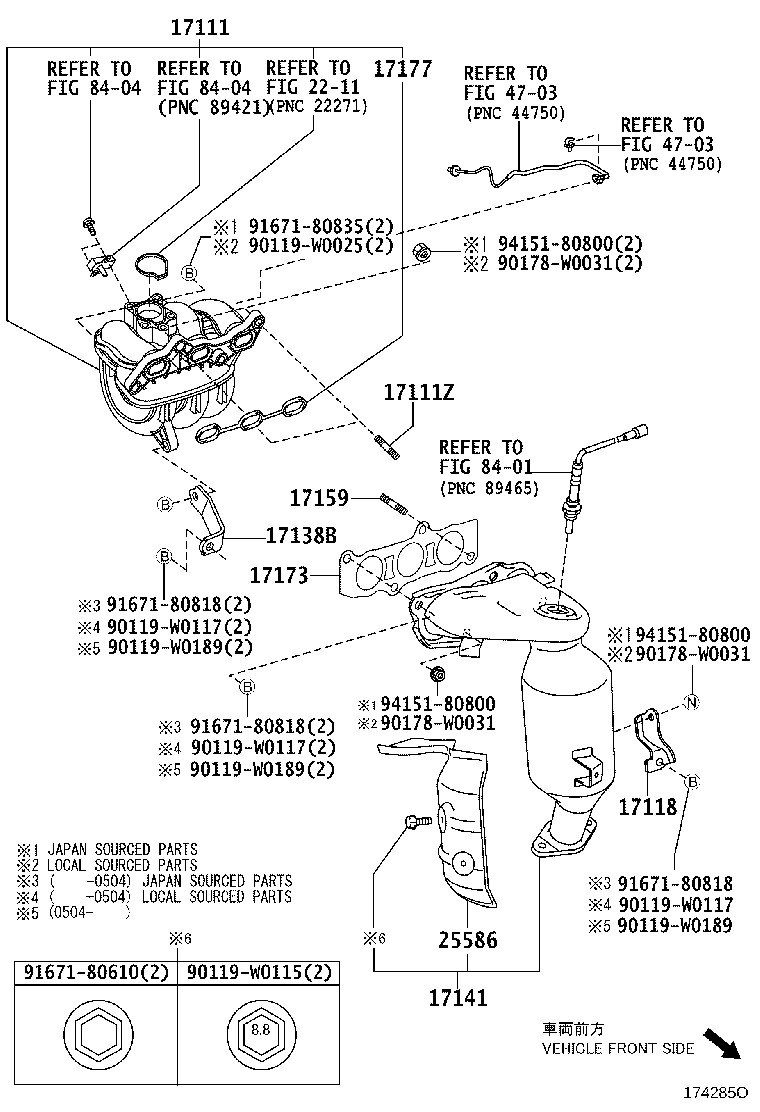 SU001-00564 GASKET(FOR TURBO OIL INLET PIPE) product image