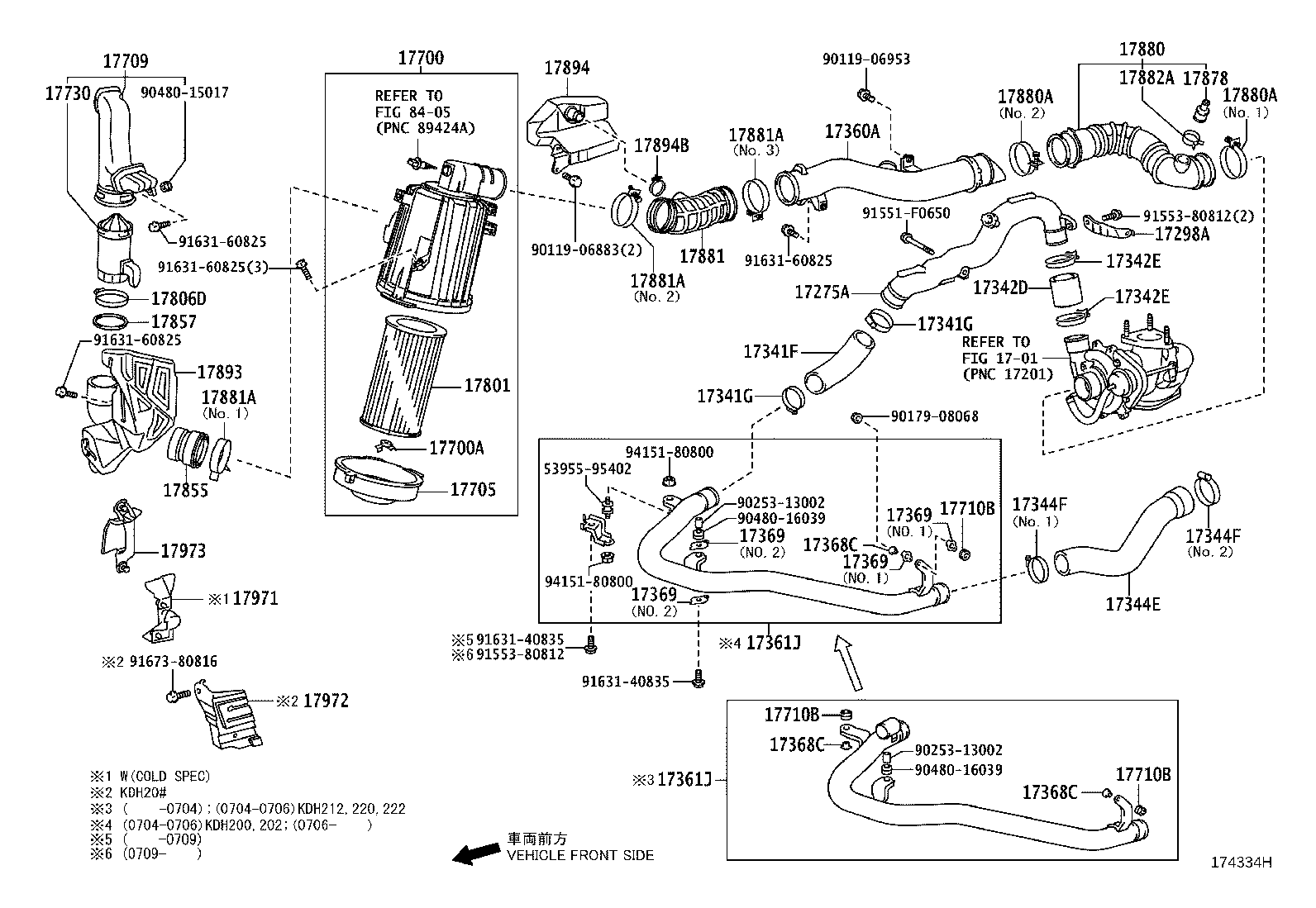 17344-30010 HOSE, AIR, NO.4 product image