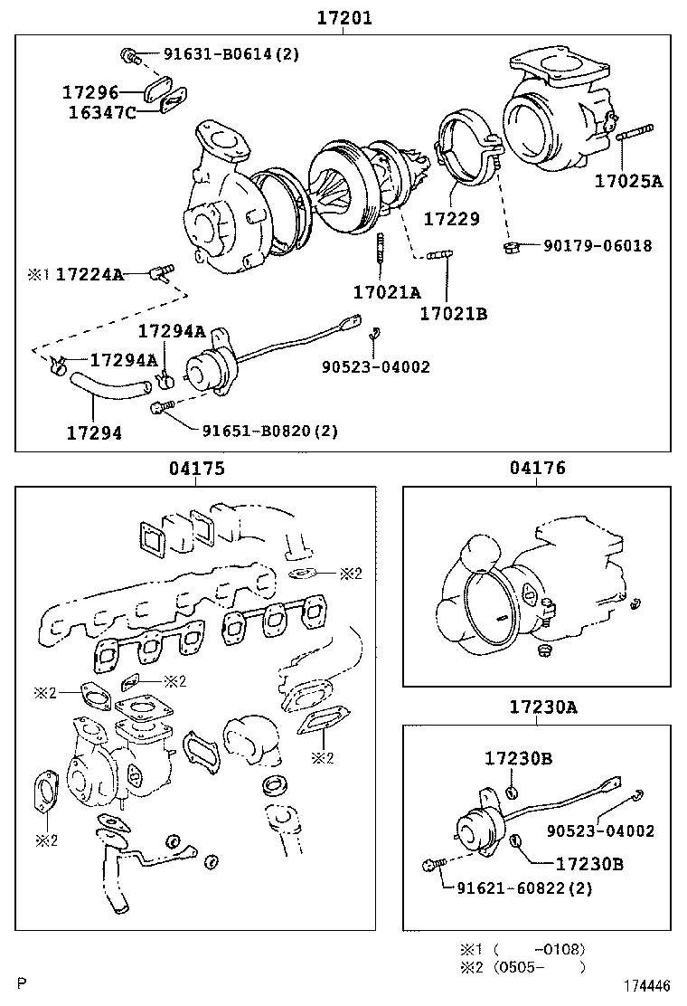 17102-50041 MANIFOLD SUB-ASSY, INTAKE, UPPER product image