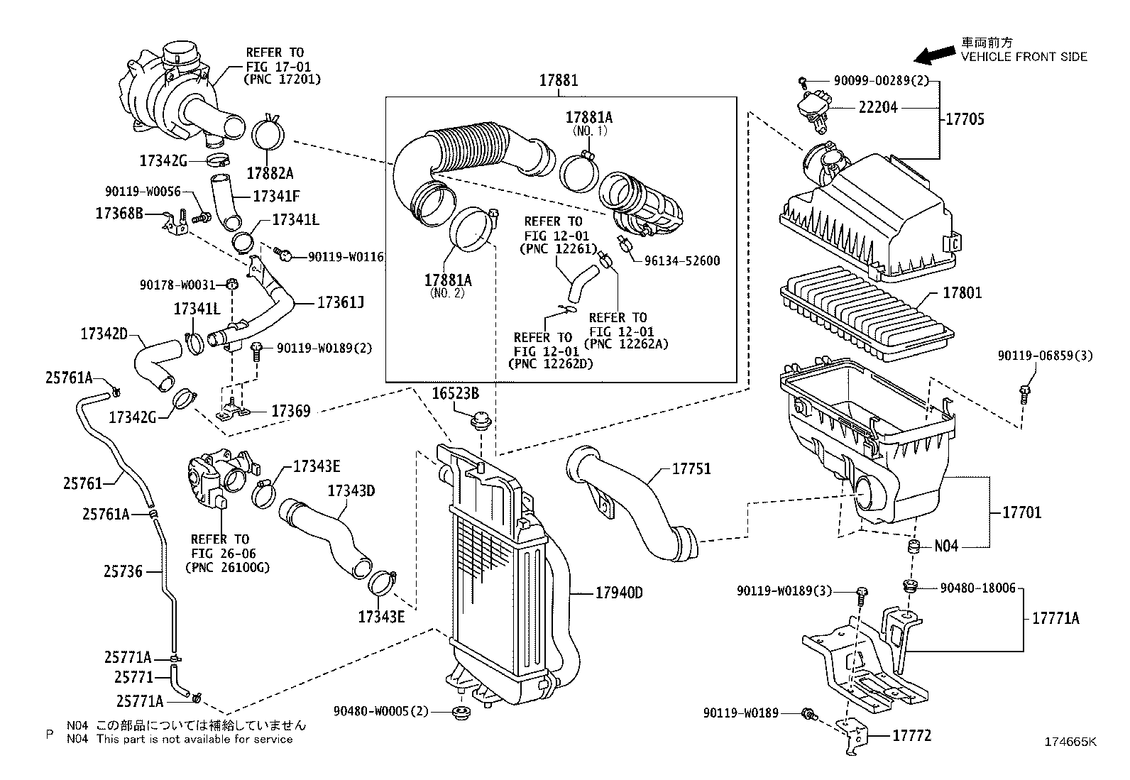 17705-0N020 CAP SUB-ASSY, AIR CLEANER product image